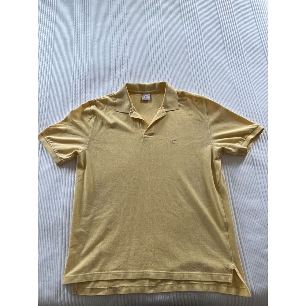 Men's Brooks Brothers Polo - Large - Yellow